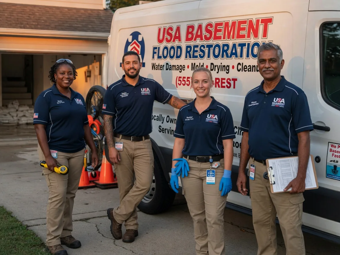 Basement Flood Cleanup company in Great Lakes, IL