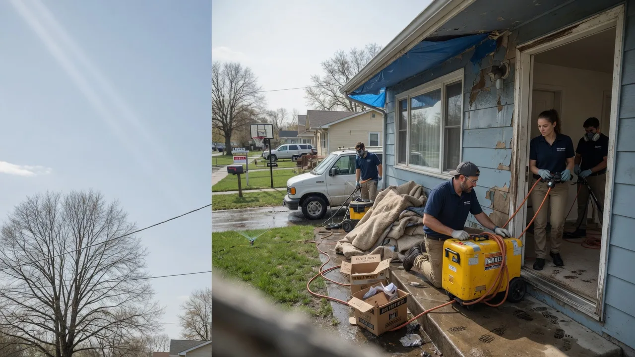 Basement Flood Cleanup in Great Lakes, IL near me